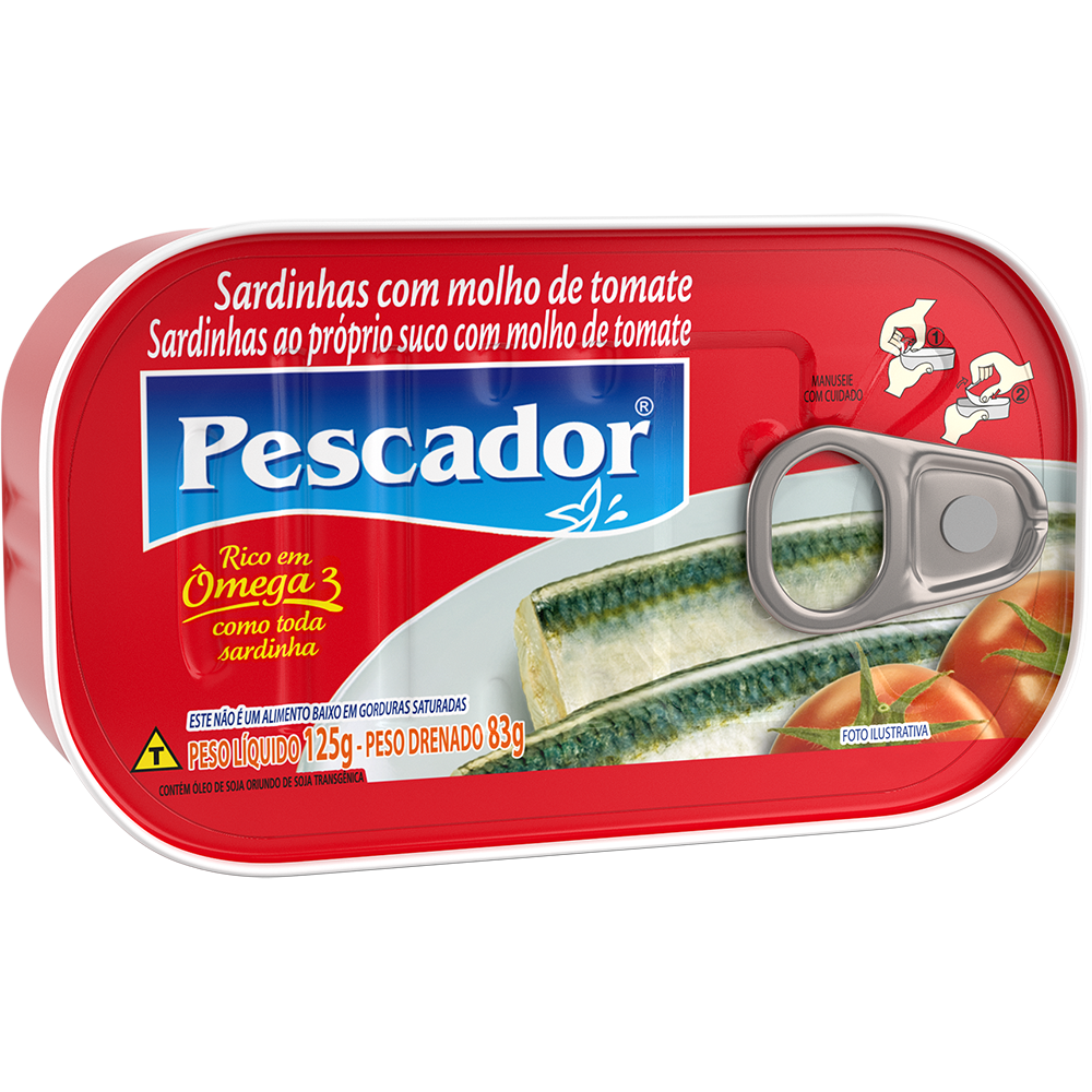 Sardinhas com Molho de Tomate (125g)