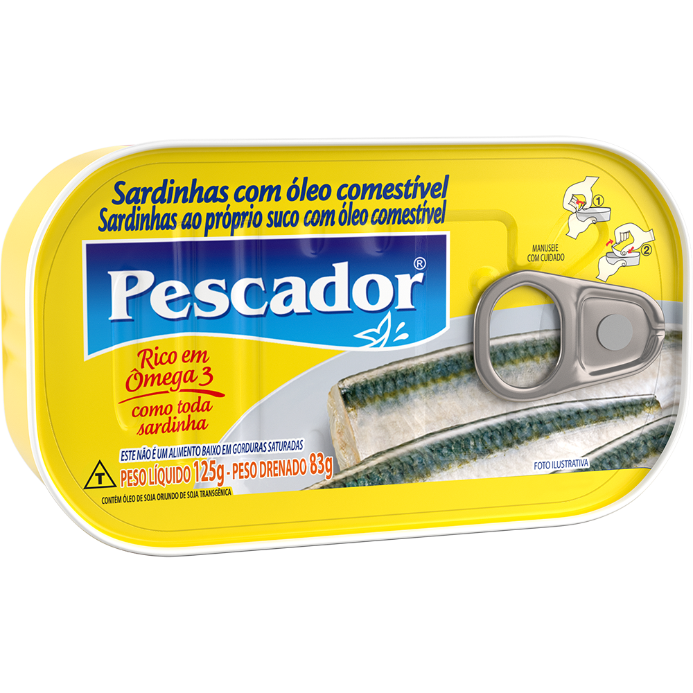 Sardinhas em Óleo Comestível (125g)