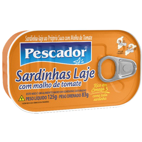 Sardinhas Laje em Molho de Tomate (125g)