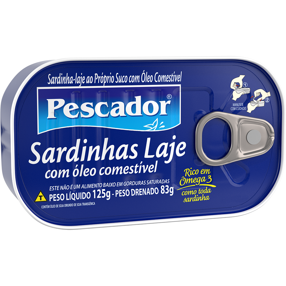 Sardinhas Laje em Óleo Comestível (125g)